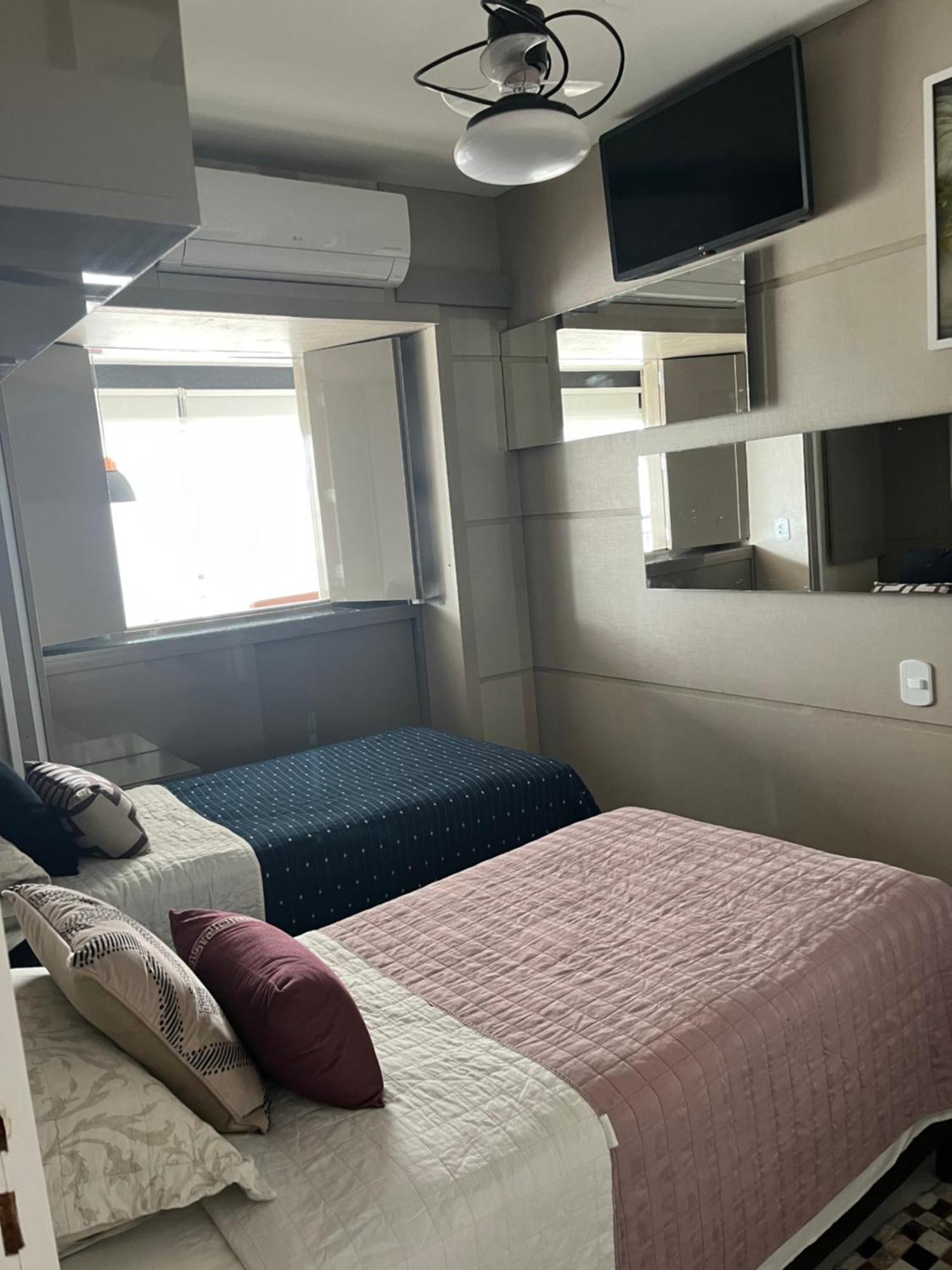 Flat Sensacional 4 Pessoas Em Moderno 2 Climatizados Apartamento